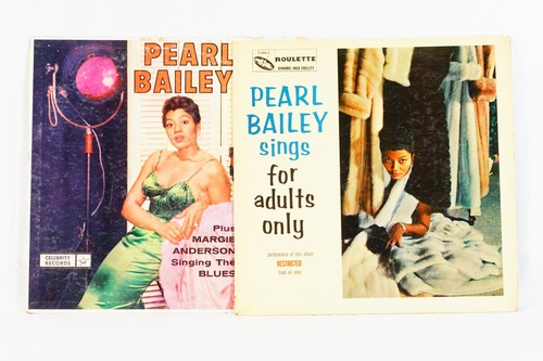 Two pearl bailey records - pearl,